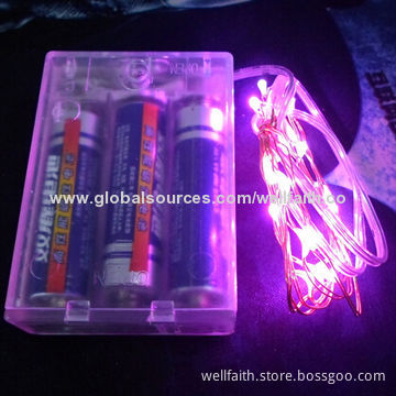 Rice LED Christmas string light bulbs